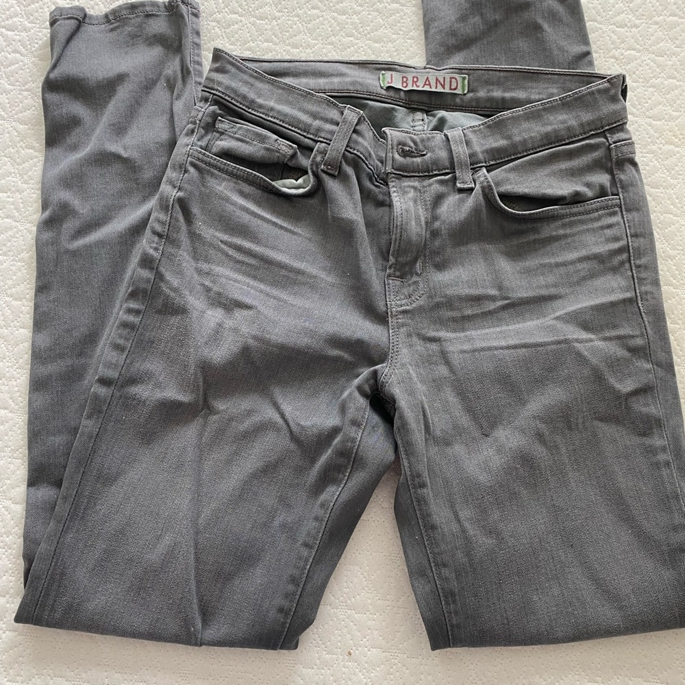 J Brand gray skinny jeans